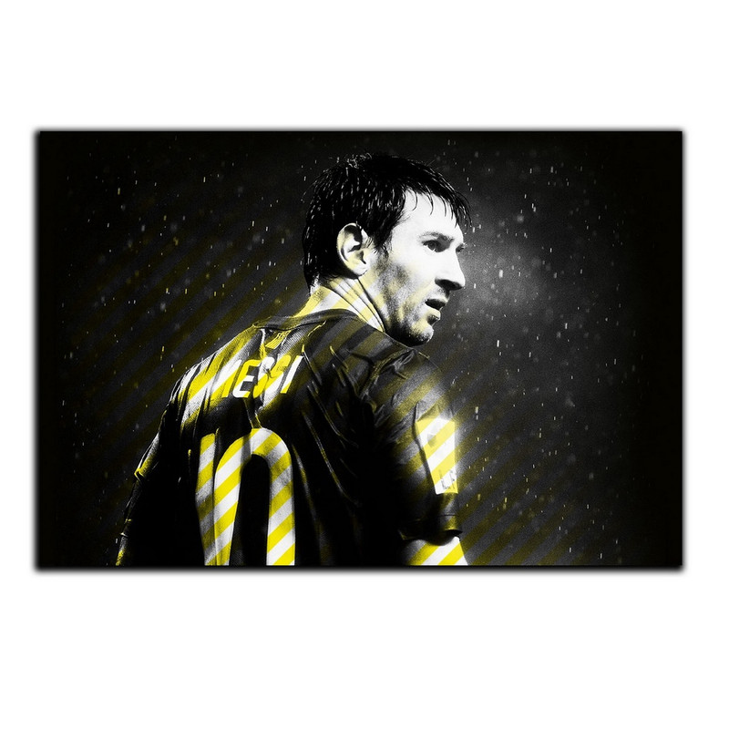 تابلو شاسی دنیای قابطرح بازیکن فوتبال لیونل مسی مدل SH-S4680 | دنیای قاب