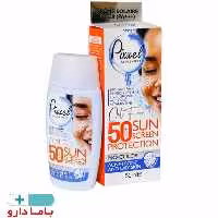 کرم ضد آفتاب بی رنگ پیکسل  مخصوص پوست چرب و جوشدار  