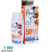 کرم ضد آفتاب بی رنگ پیکسل  مخصوص پوست چرب و جوشدار  