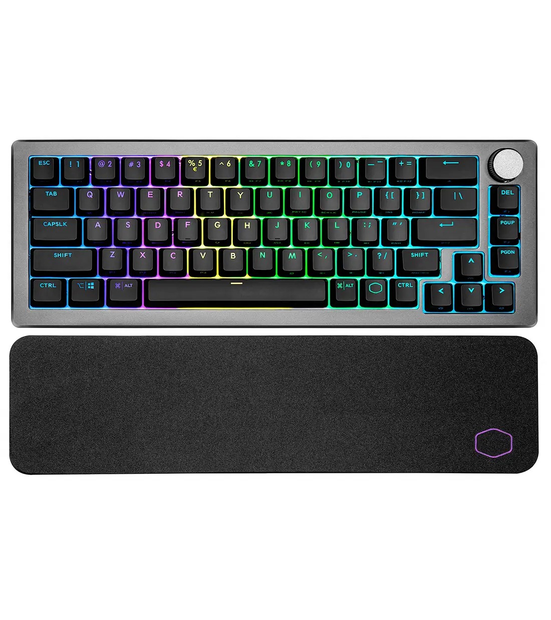 خرید کیبورد مکانیکال کولرمستر Cooler Master CK721 Space Grey Red Switch با بهترین قیمت