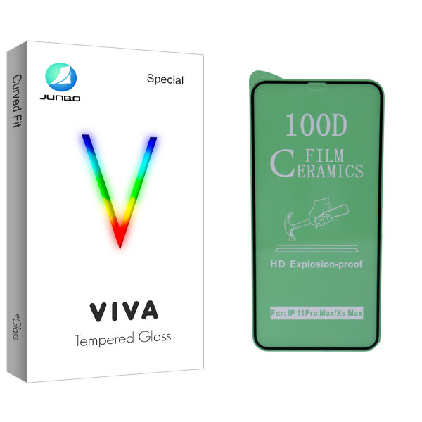 محافظ صفحه نمایش جانبو مدل Viva Glass مناسب برای گوشی موبایل اپل iphone xs max | کالا برتری