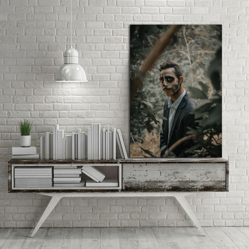 تابلو شاسی طرح پسر جوان مدل گریم کد A495