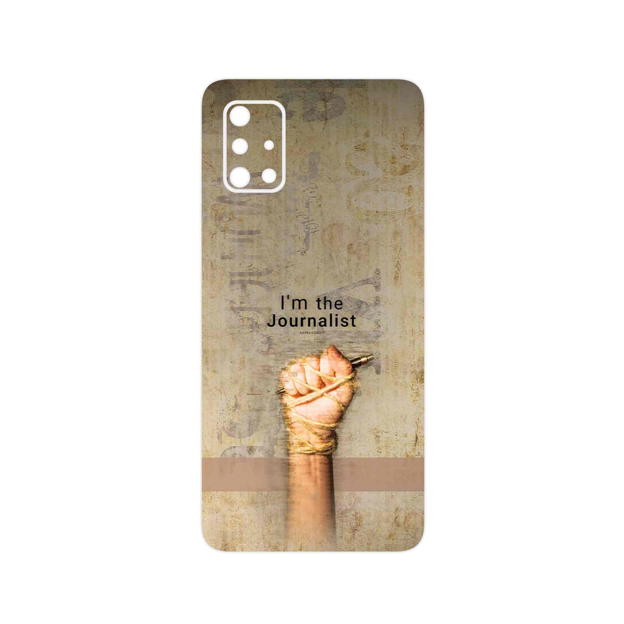 برچسب پوششی ماهوت مدل Journalist مناسب برای گوشی موبایل سامسونگ Galaxy A71
