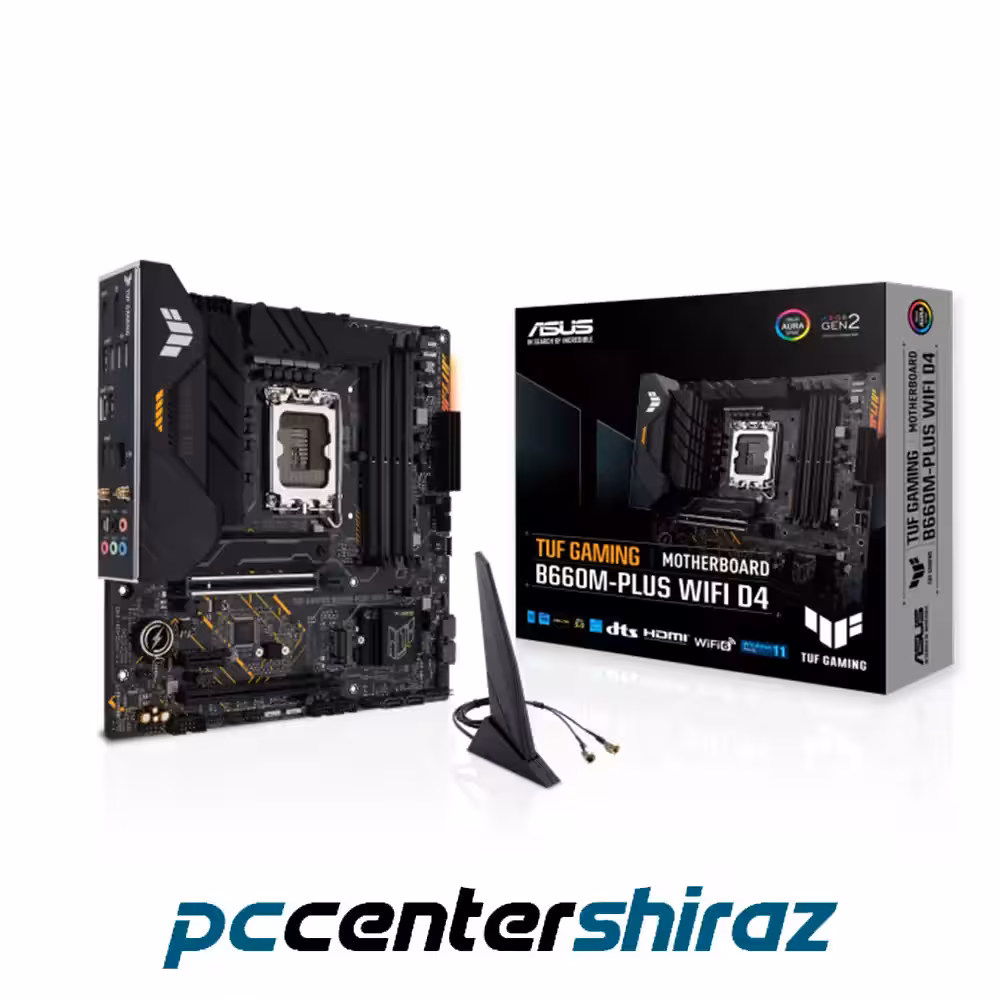 مادربرد ایسوس مدل ASUS TUF Gaming B660M-Plus WIFI D4