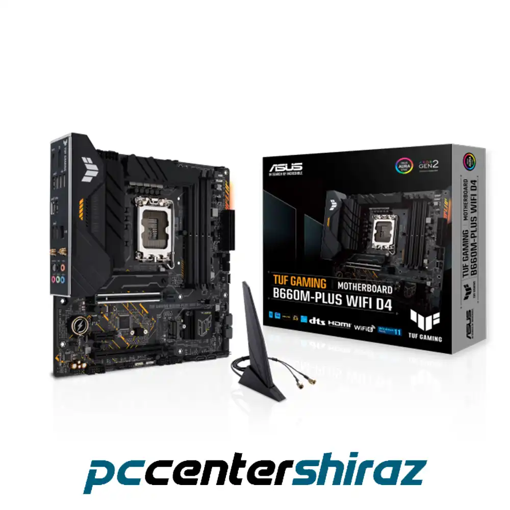 مادربرد ایسوس مدل ASUS TUF Gaming B660M-Plus WIFI D4