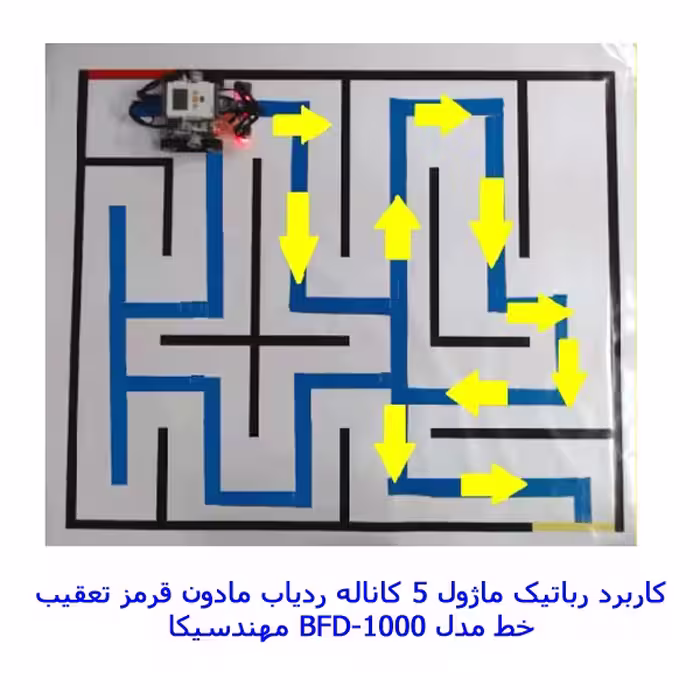 ماژول ردگیر مادون قرمز 5 کاناله مهندسیکا مدل BFD-1000