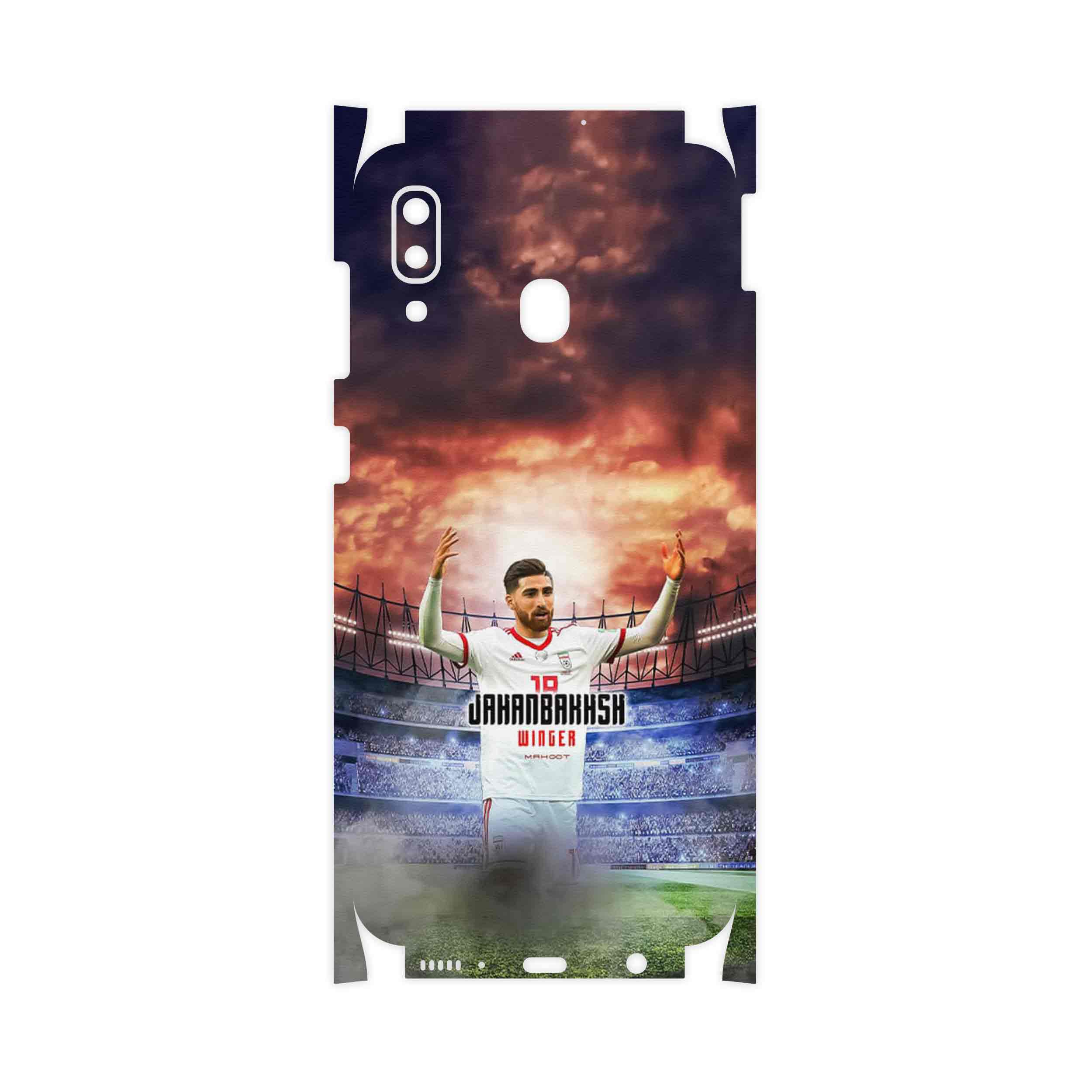 برچسب پوششی ماهوت مدل Alireza Jahanbakhsh-FullSkin مناسب برای گوشی موبایل سامسونگ Galaxy M10s