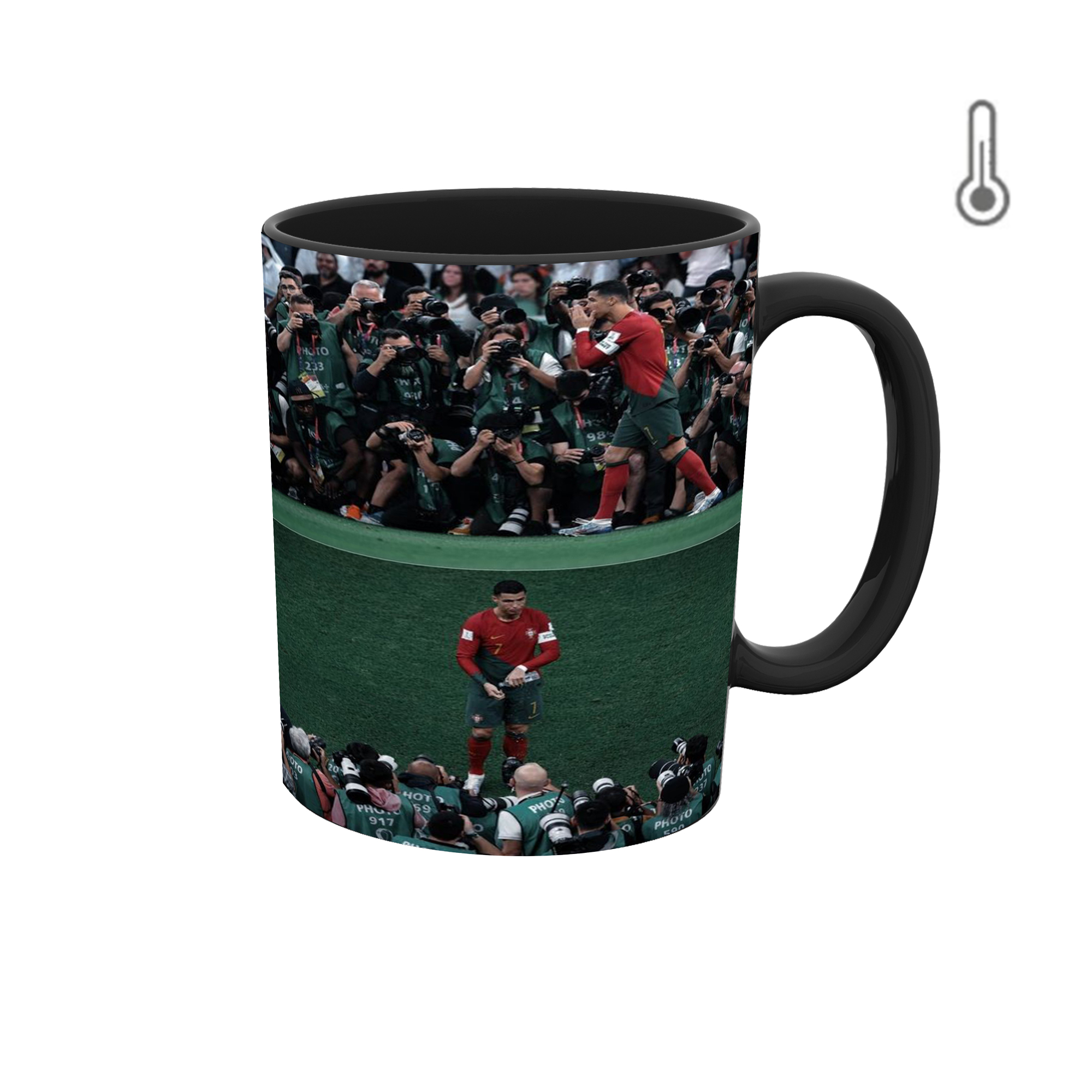 ماگ حرارتی طرح رونالدو پرتغال 