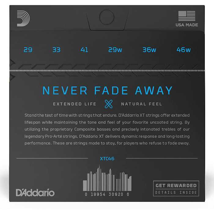 سیم گیتار کلاسیک داداریو مدل XTC46