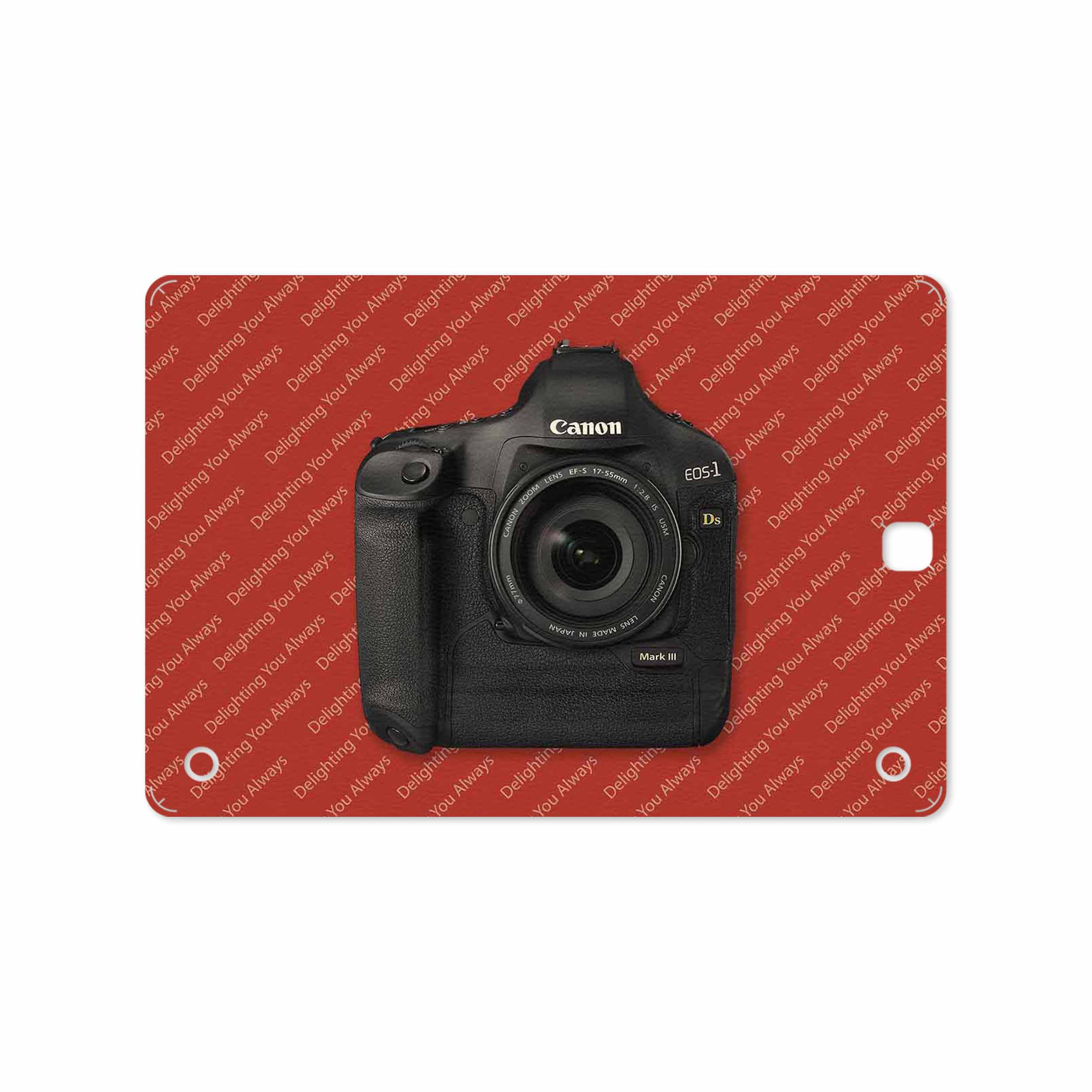 برچسب پوششی ماهوت مدل Canon-Logo مناسب برای تبلت سامسونگ Galaxy Tab A 9.7 2015 T550