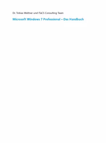 خرید و دانلود نسخه کامل کتاب Microsoft Windows 7 Professional - Das Handbuch