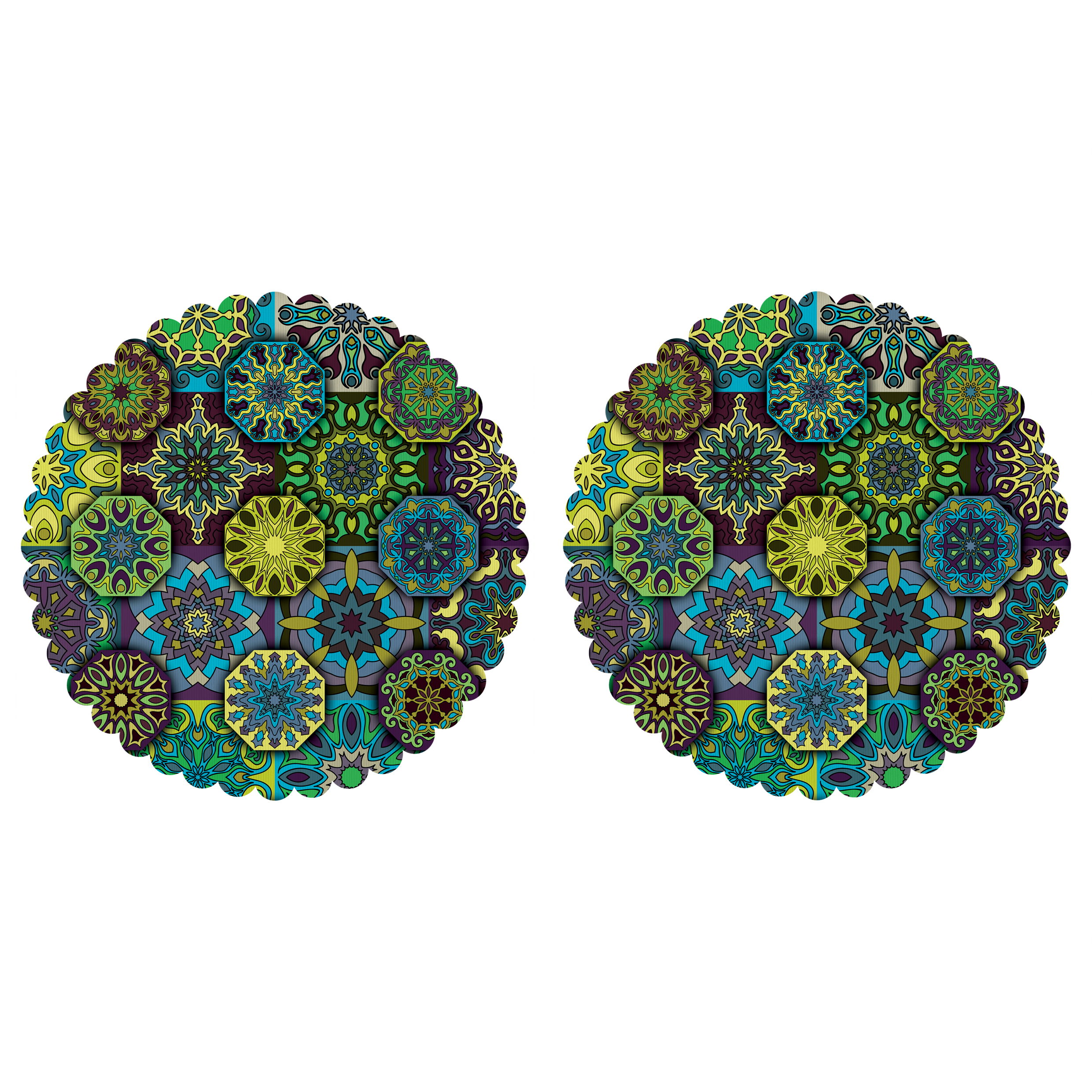 ست رومیزی 2 تکه مدل T4-42530