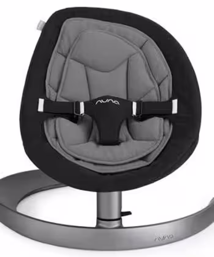 تاب برقی نونا مدل لیف کرو مدل داسک مشکی طوسی پایه گرد      nuna leaf curv dusk