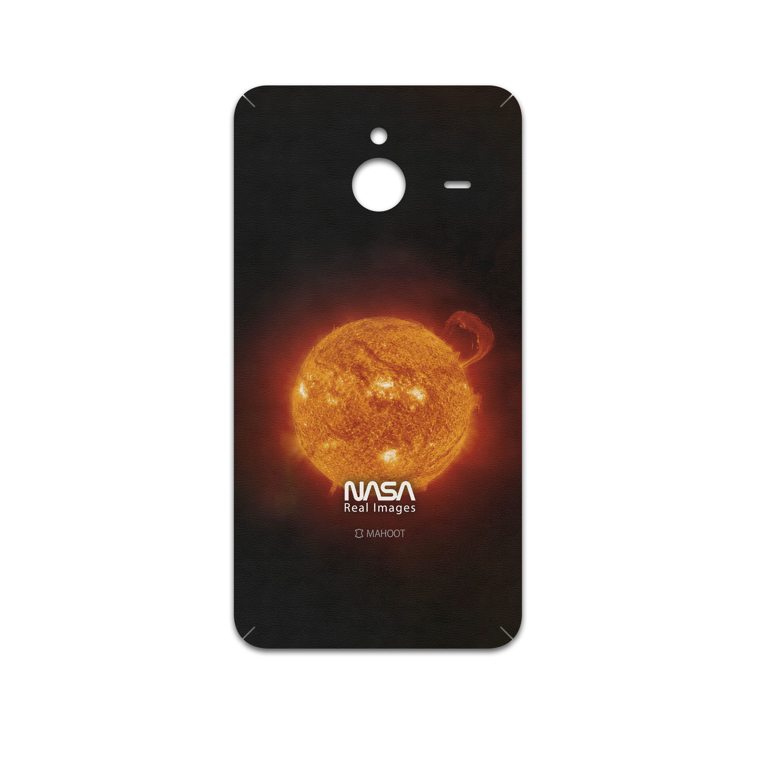 برچسب پوششی ماهوت مدل Sun-By-NASA مناسب برای گوشی موبایل مایکروسافت Lumia 640 XL