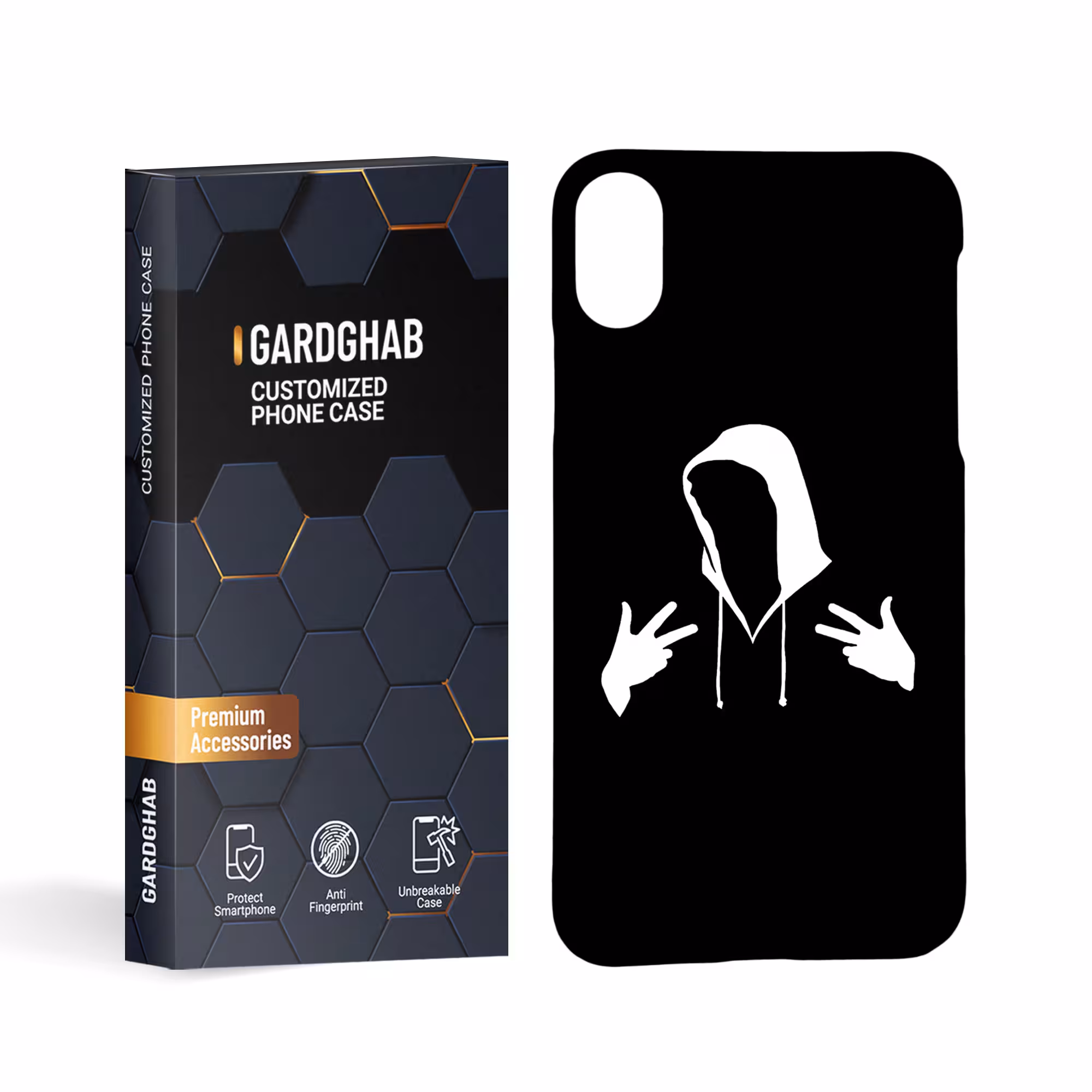 کاور گارد قاب مدل پسرانه مناسب برای گوشی موبایل اپل iphone x xs