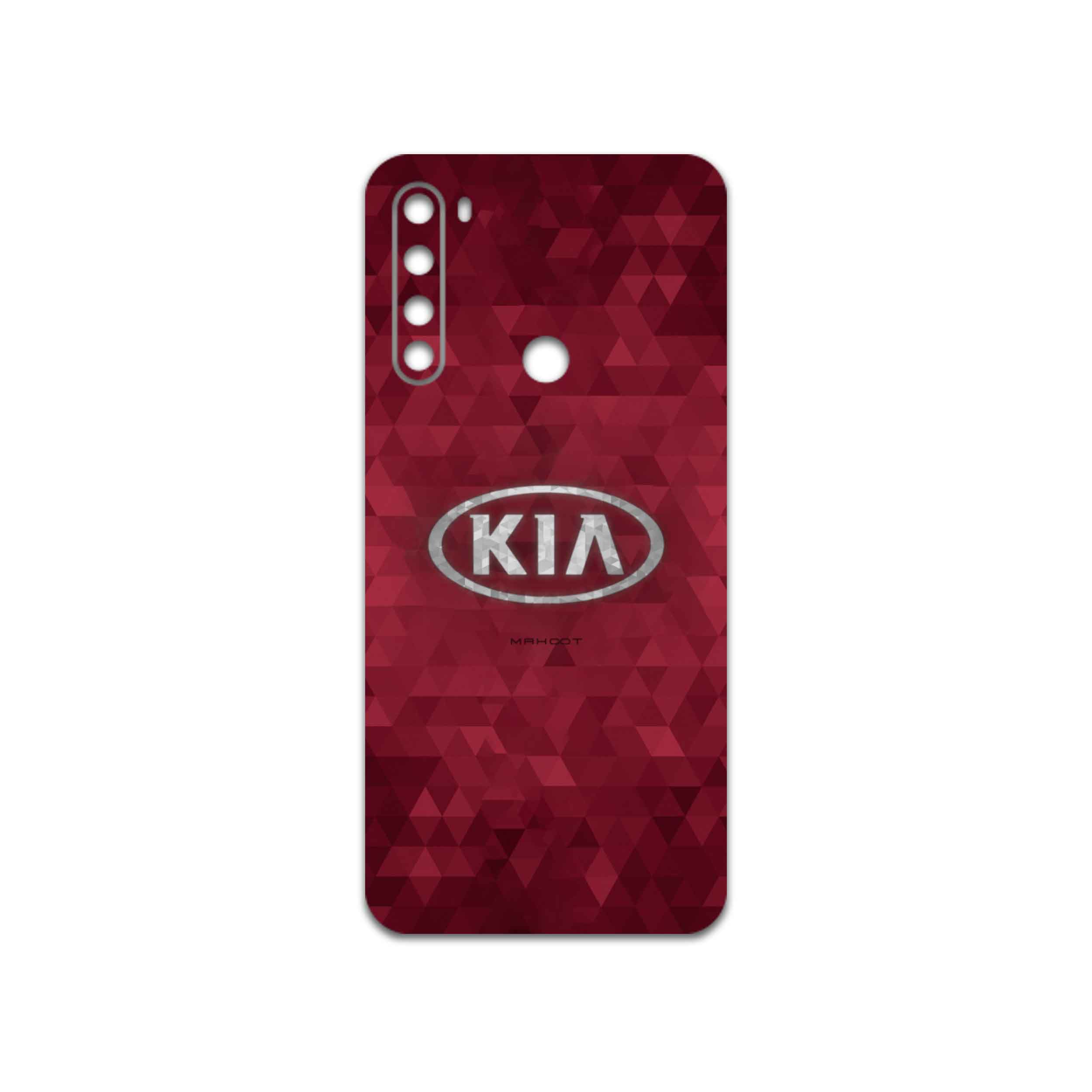برچسب پوششی ماهوت مدل KIA-Logo مناسب برای گوشی موبایل شیائومی Redmi Note 8 2021