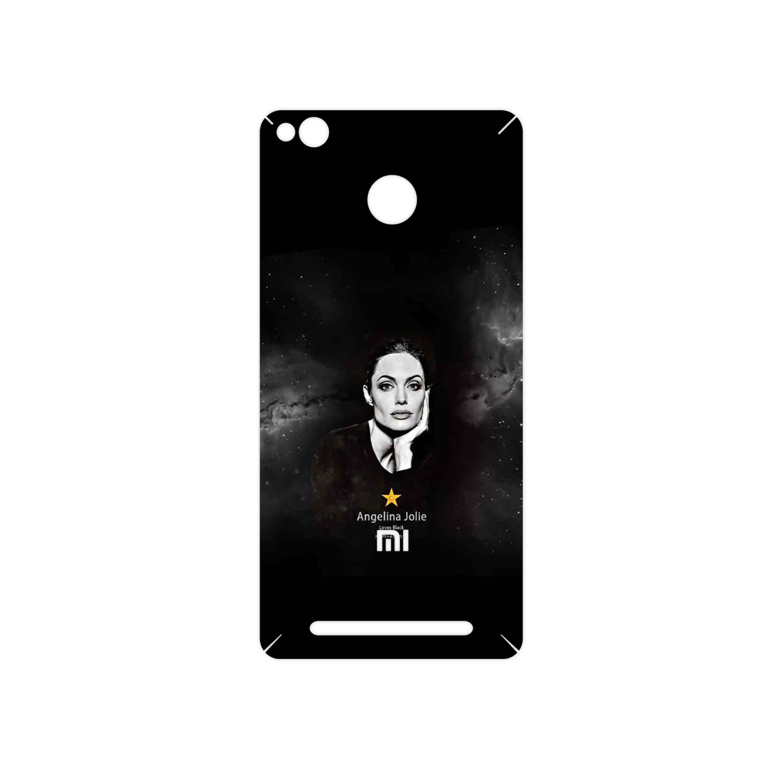 برچسب پوششی ماهوت مدل Angelina Jolie مناسب برای گوشی موبایل شیائومی Redmi 3 Pro