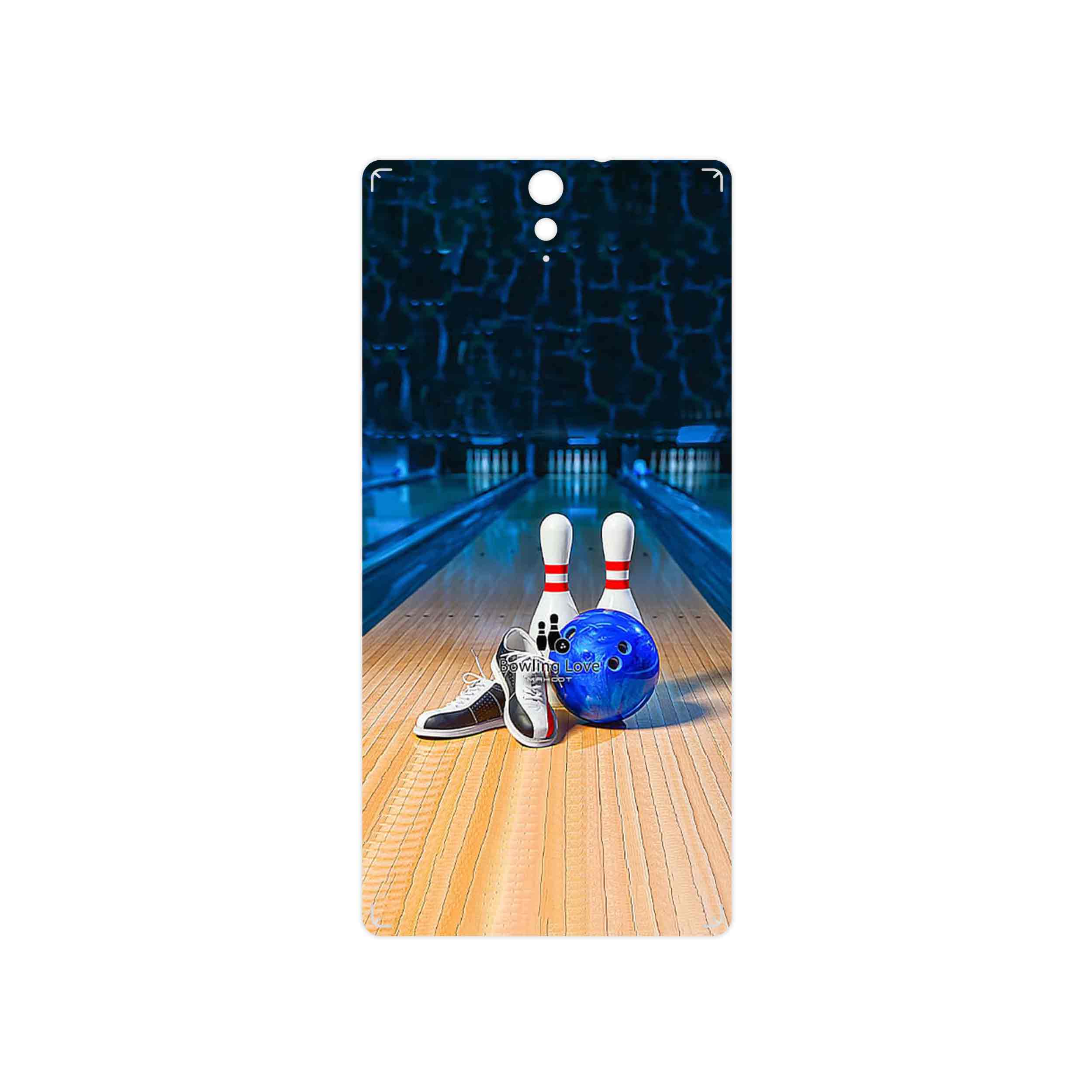 برچسب پوششی ماهوت مدل Bowling مناسب برای گوشی موبایل سونی Xperia C5