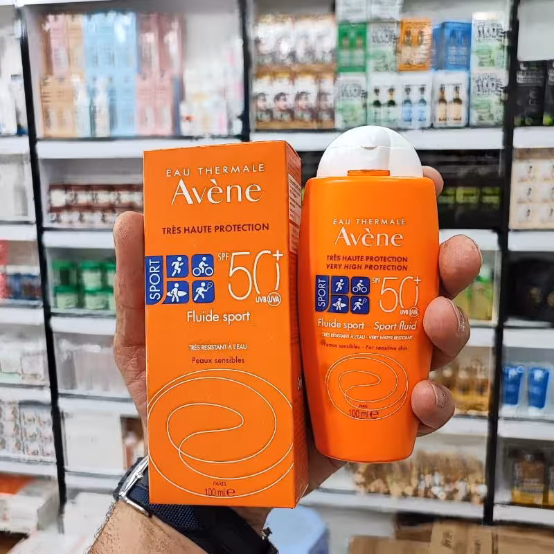 ضد آفتاب بدون رنگ اون  اسپورت Avene spf 50 