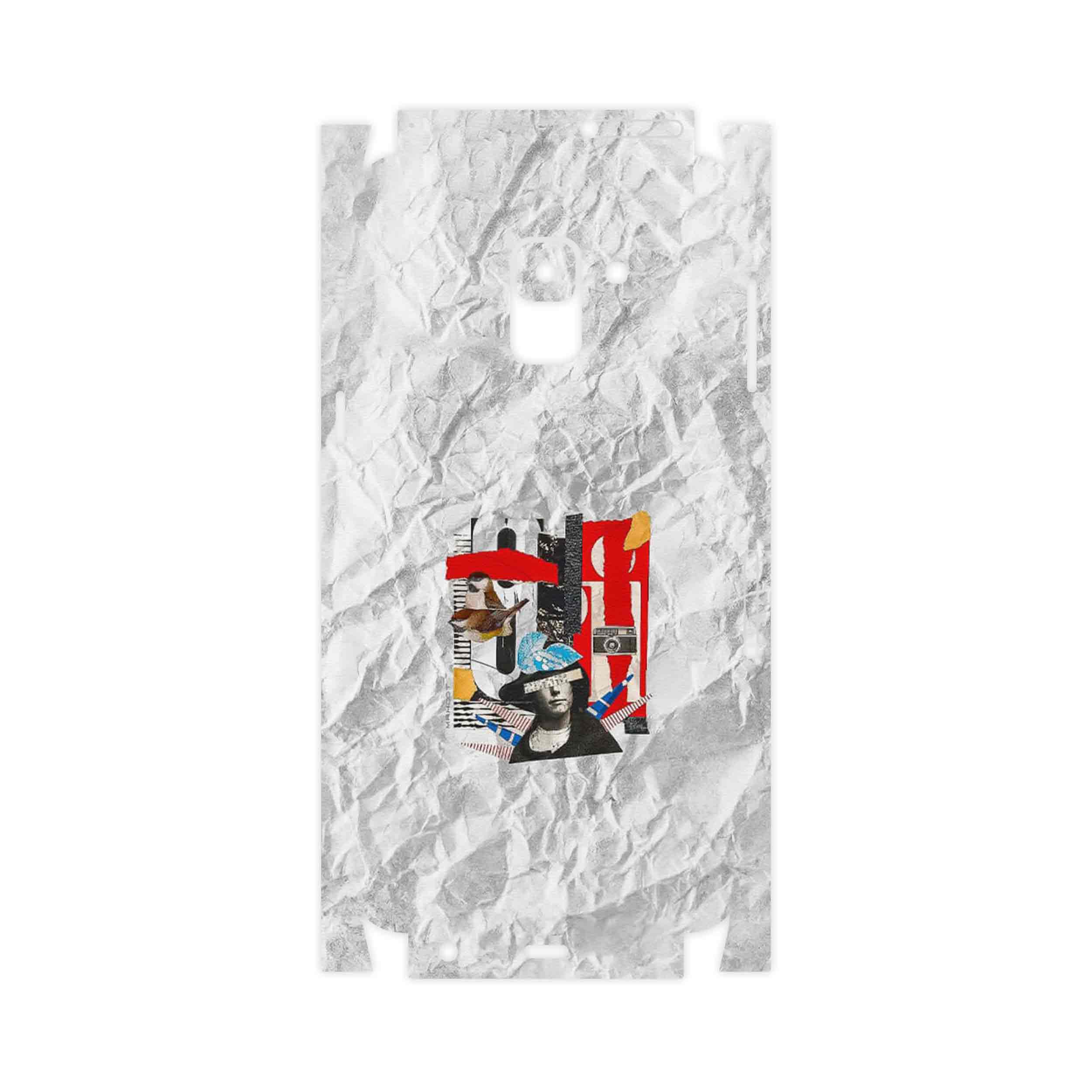 برچسب پوششی ماهوت مدل Collage of Surrealism 2-FullSkin مناسب برای گوشی موبایل سامسونگ Galaxy A8 2018