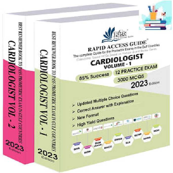 Cardiologist Exam Book Prometric Questions MCQ 2023