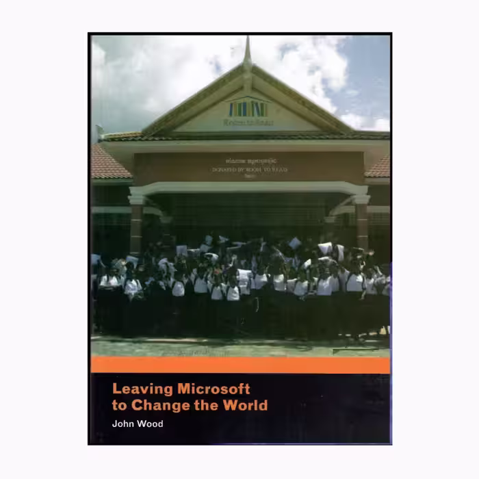 کتاب Leaving Microsoft penguin اثر John Wood انتشارات هدف نوین