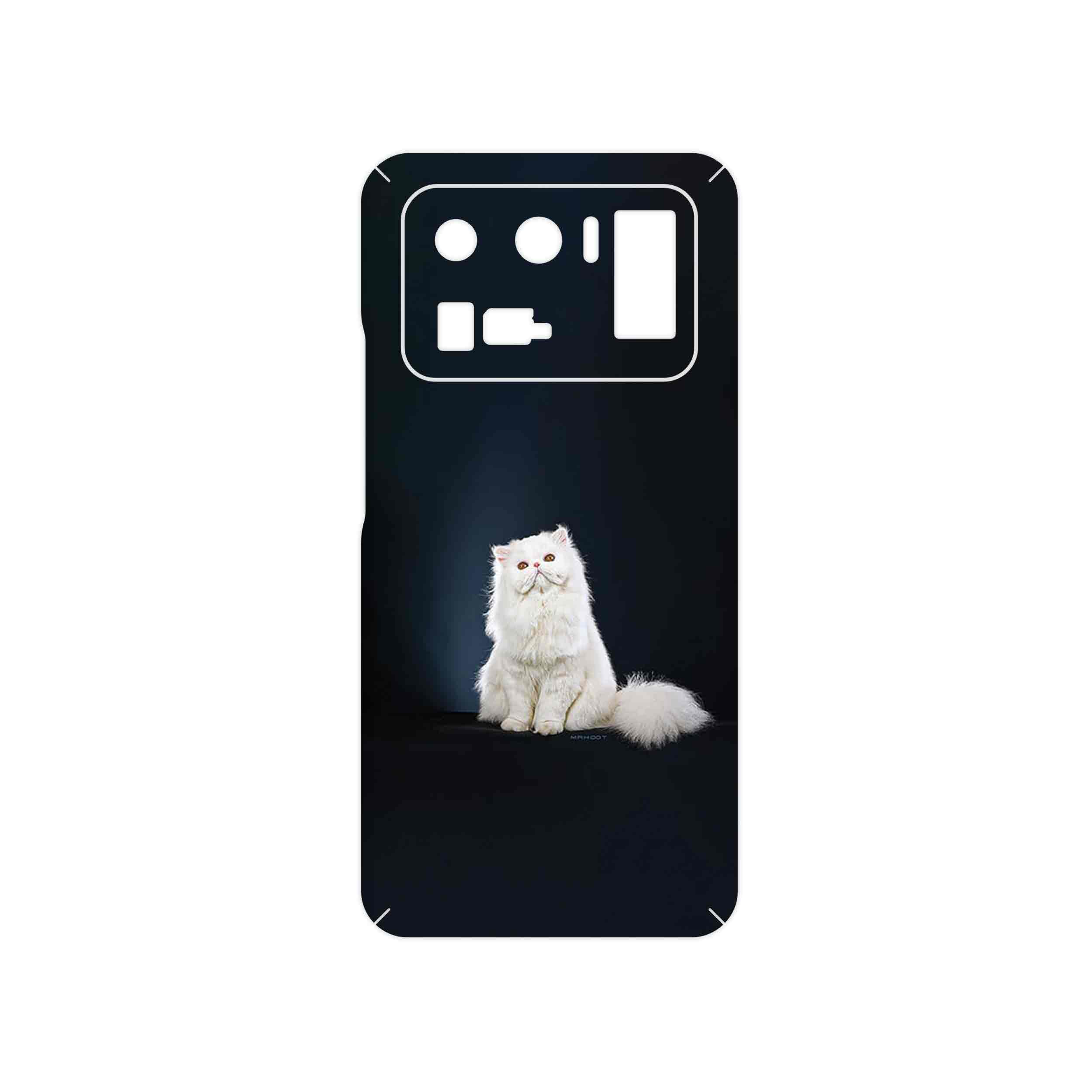 برچسب پوششی ماهوت مدل Persian_cat مناسب برای گوشی موبایل شیائومی Mi 11 Ultra