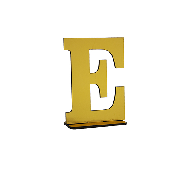 استند رومیزی تزیینی مدل تولد24 طرح حرف E