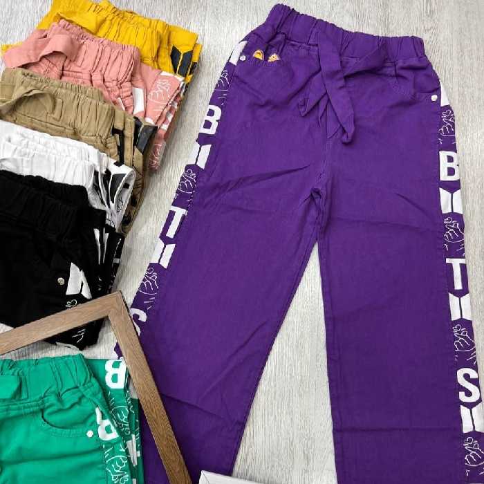 شلوار کتان  کارگو چاپ BTS.شاهان