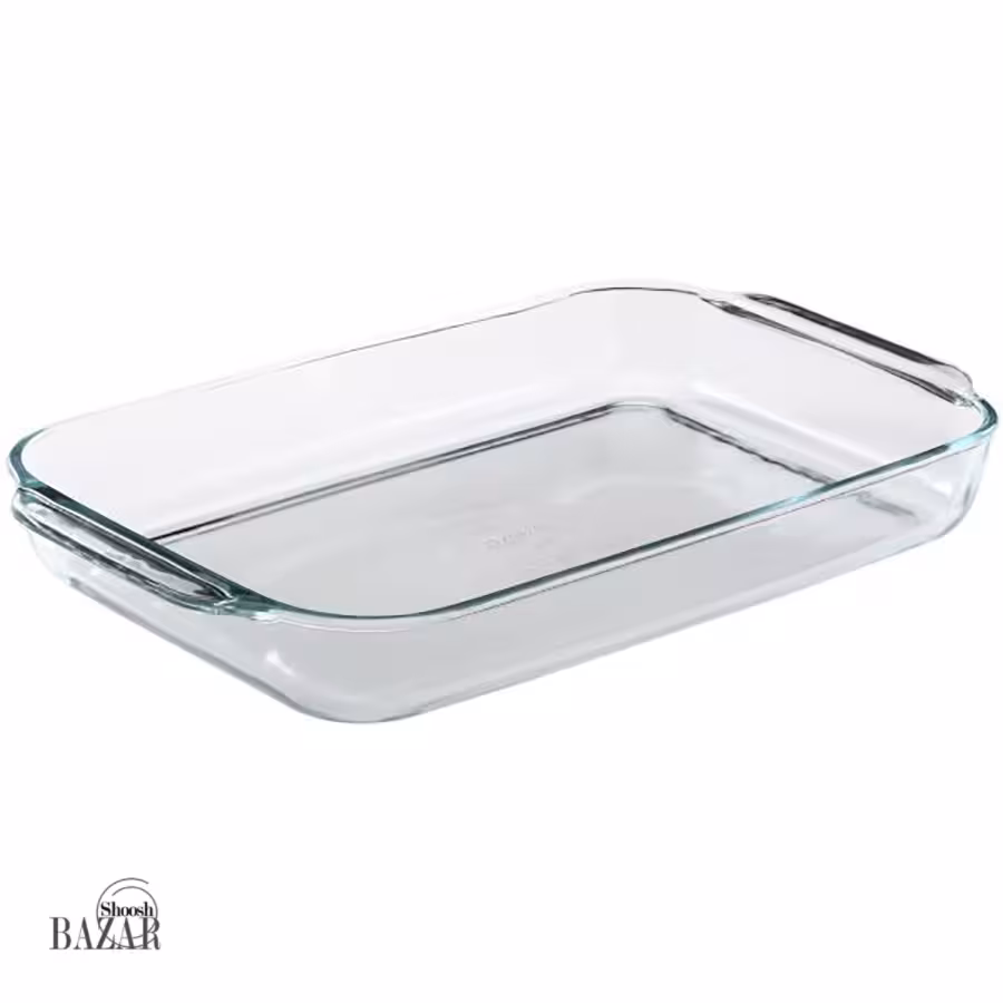 تابه مستطیل پیرکس سایز 20*32