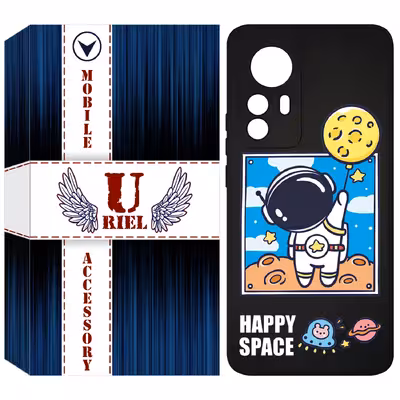 کاور یوریل مدل KSH کد 7 طرح فضانورد مناسب برای گوشی موبایل شیائومی 12T Pro