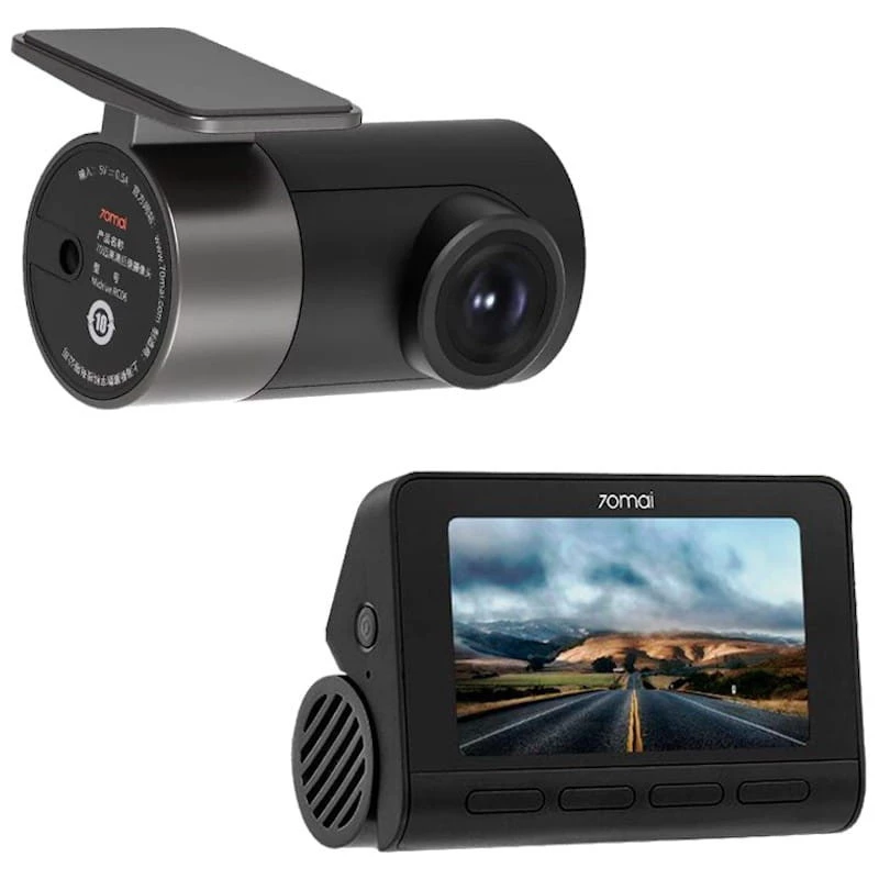 ارسال فوری امکان خرید حضوری ضمانت اصالت کالا دوربین ماشین سونتی می همراه با دوربین عقب 70mai 4K A810 HDR Dash Cam Set A810-2