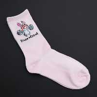 جوراب ساقدار کش انگلیسی طرح دار  20298 کد 18