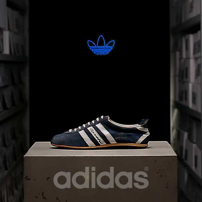 چراغ دیواری نئون دیزاین طرح Adidas-Logo-BL_BL