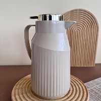 فلاسک 1 لیتری درب طلایی مدل شیار دار