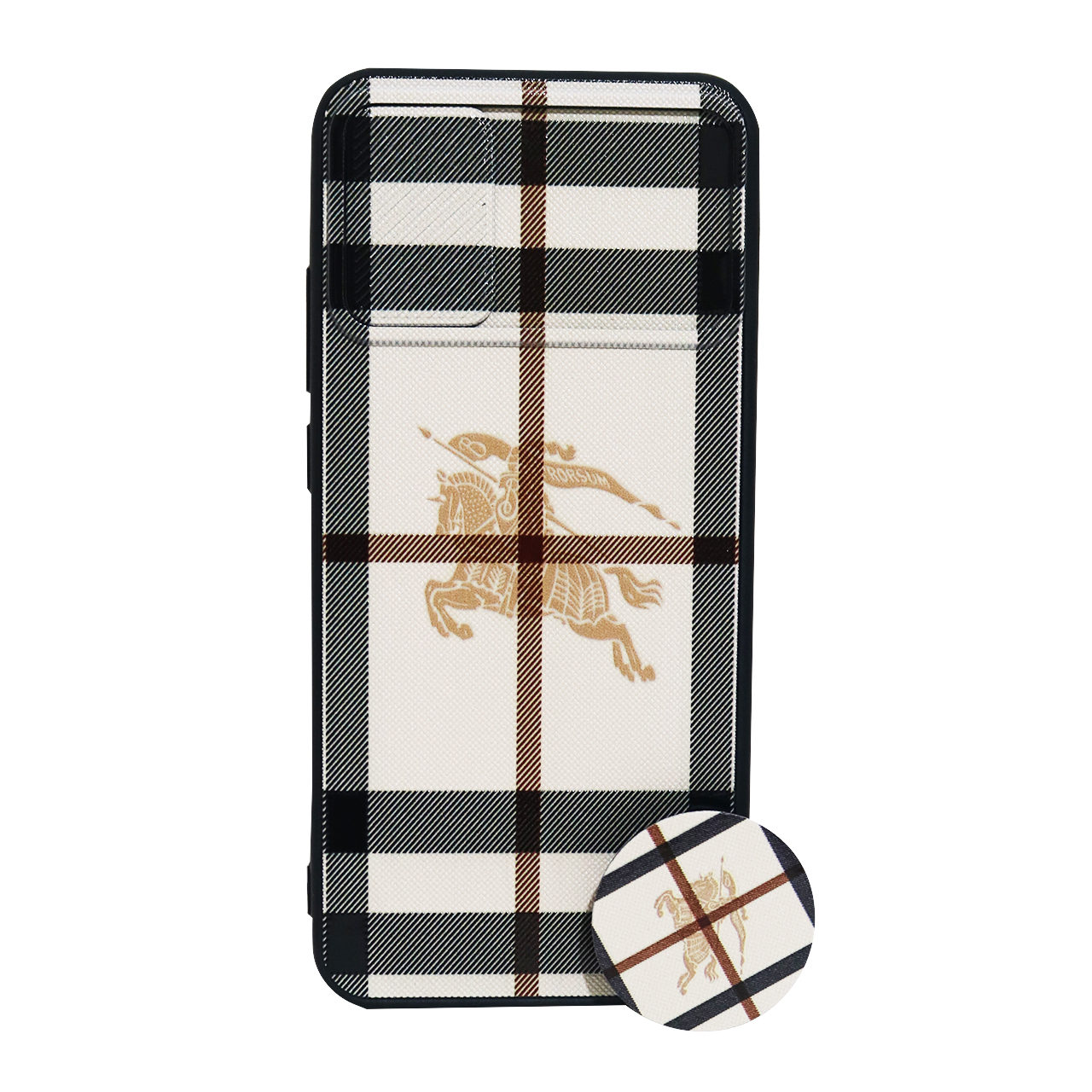 کاور کد 2316 مناسب برای گوشی موبایل سامسونگ GALAXY A02S به همراه پایه نگهدارنده