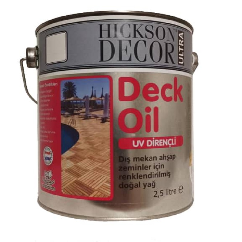 رنگ روغن چوب و ترموود کاج انتیک هیکسون دکور مدل DeckOAP حجم 25 لیتر
