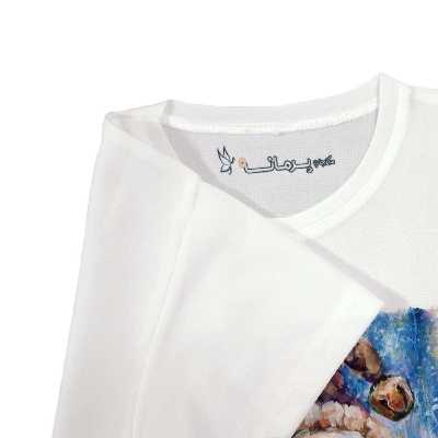 تی شرت بچگانه پرمانه طرح آدم برفی کد pmt.4273