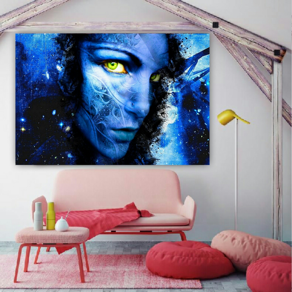  تابلو بوم طرح انیمه کدBH563