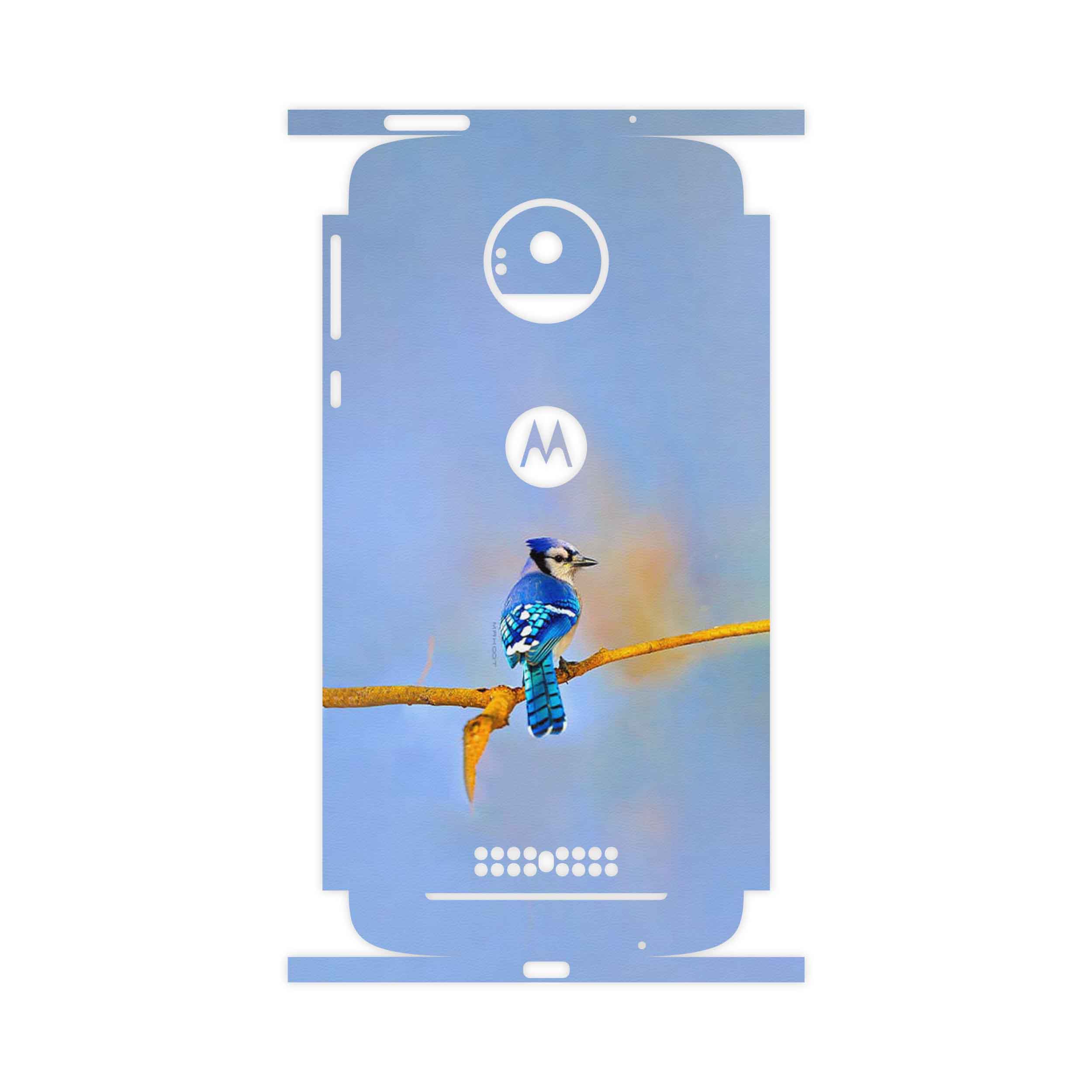 برچسب پوششی ماهوت مدل Cyanocitta cristata-FullSkin مناسب برای گوشی موبایل موتورولا Moto Z
