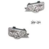 چراغ جلو خودرو اس ان تی مدل SNTK32H-R L مناسب برای پراید 132 بسته دو عددی