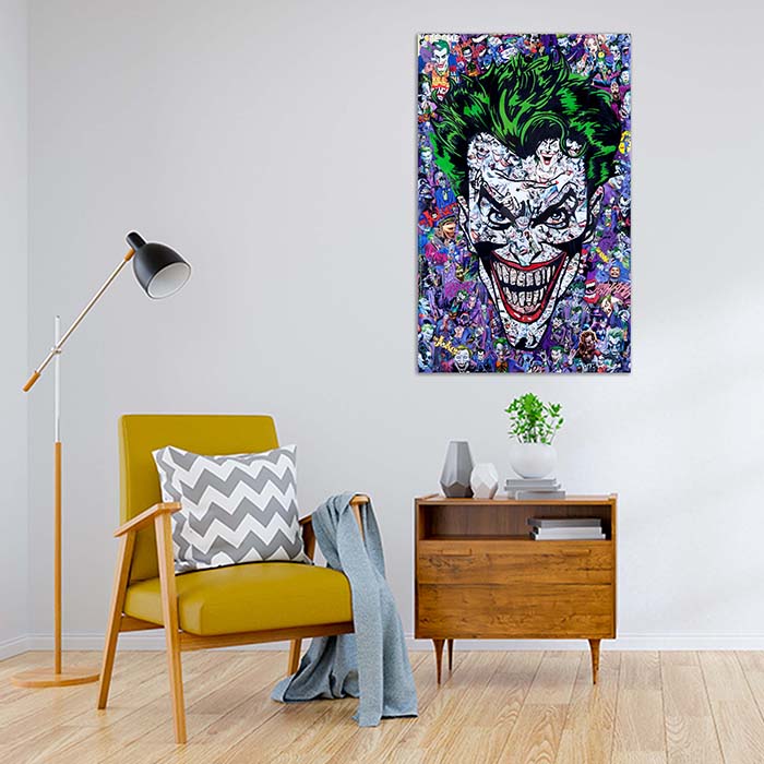 تابلو شاسی طرح جوکر مدل 64