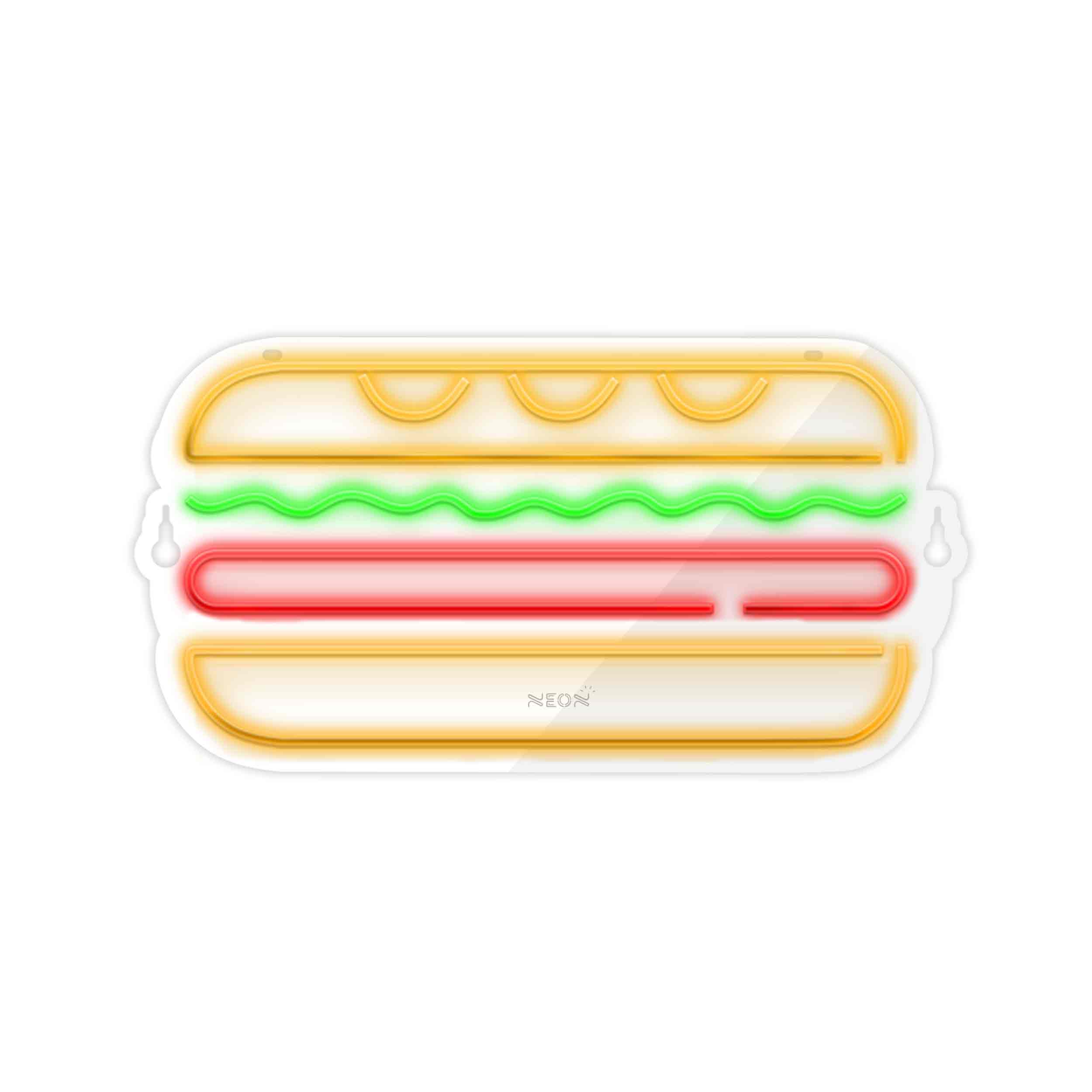 چراغ دیواری نئون دیزاین طرح Sandwich-GL_MLC