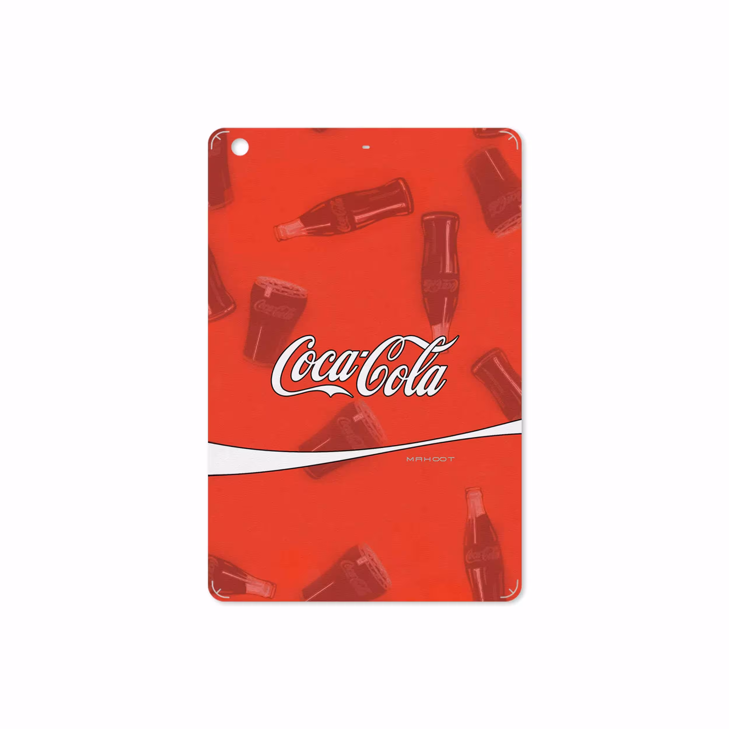 برچسب پوششی ماهوت مدل Coca-Cola-Logo مناسب برای تبلت اپل iPad mini 2 2013 A1489