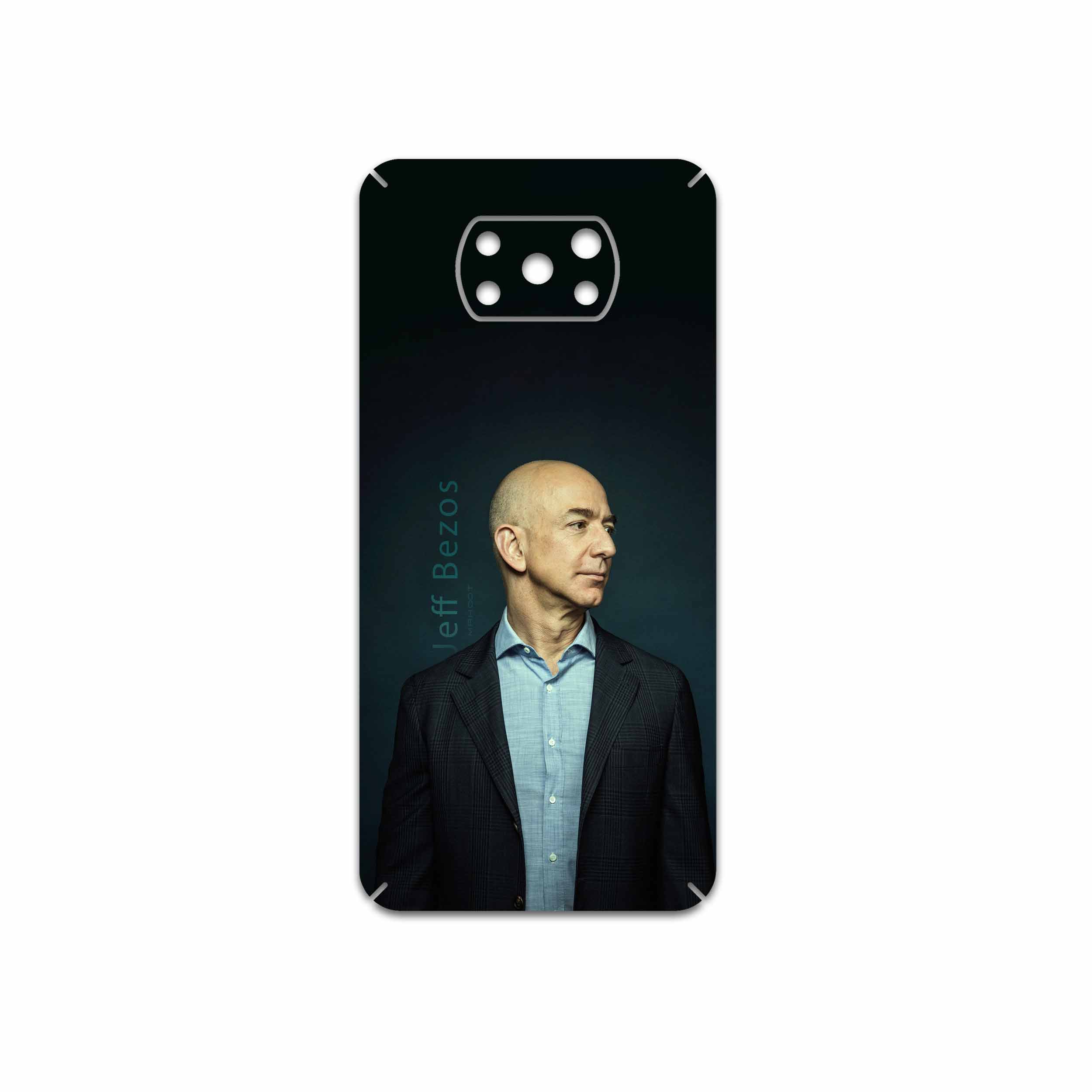 برچسب پوششی ماهوت مدل Jeff-Bezos مناسب برای گوشی موبایل شیائومی Poco X3 Pro