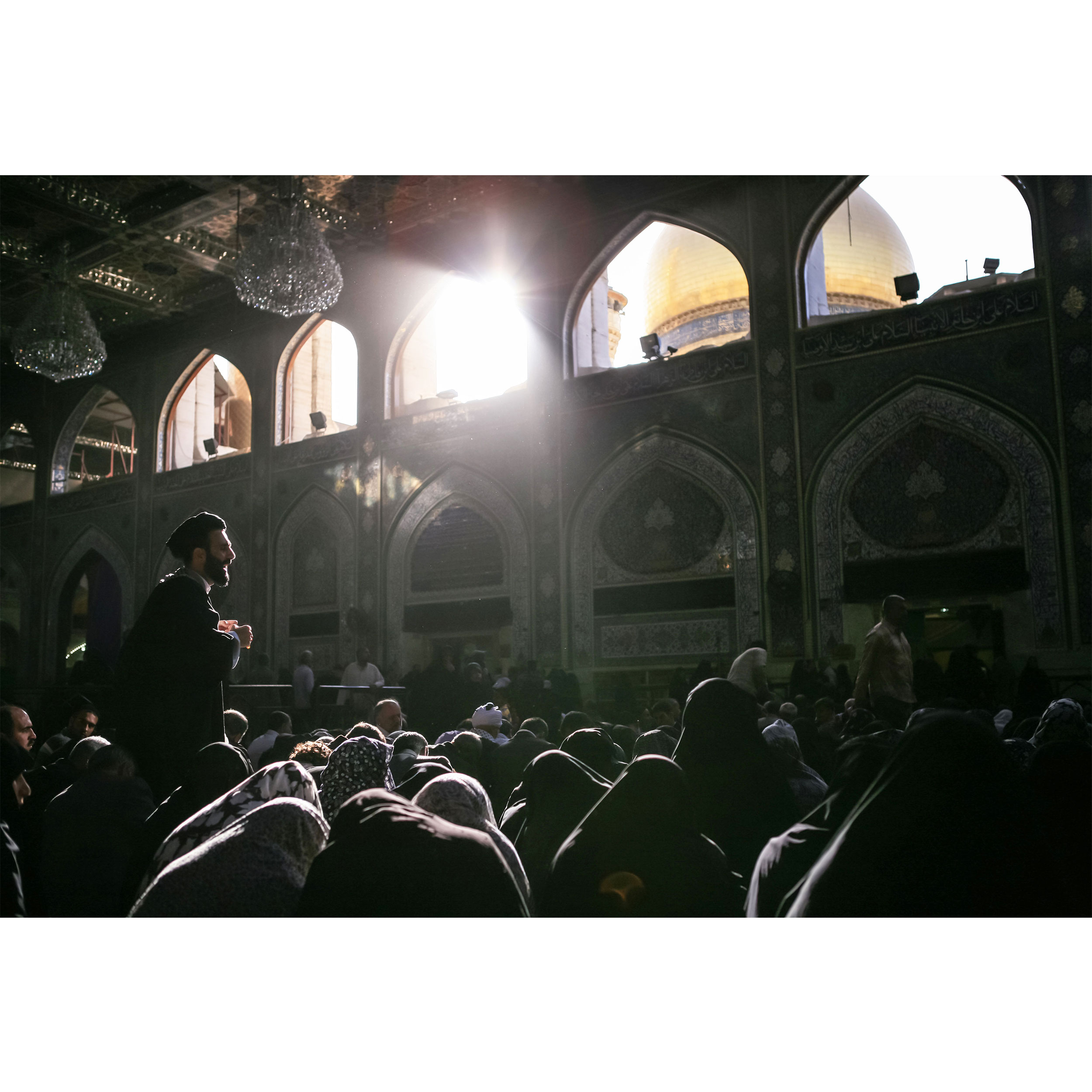 تابلو شاسی طرح حرم حضرت امام حسین مدل T2413