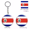 پیکسل مدل پرچم کاستاریکا کد Costa Rica به همراه جاکلیدی