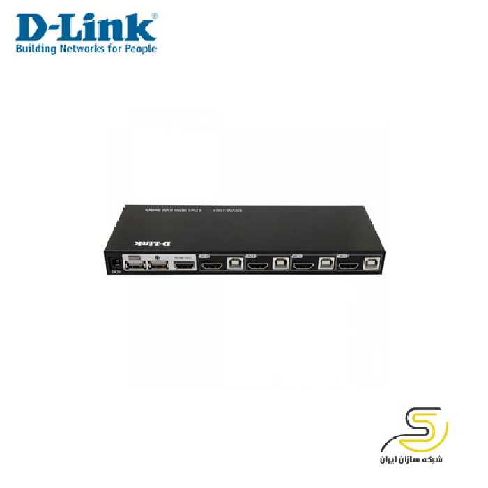 سوییچ 4 پورت دی لینک مدل DKVM-410H