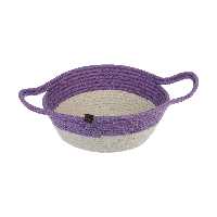 سبد بافتنی مدل گرد نظم دهنده