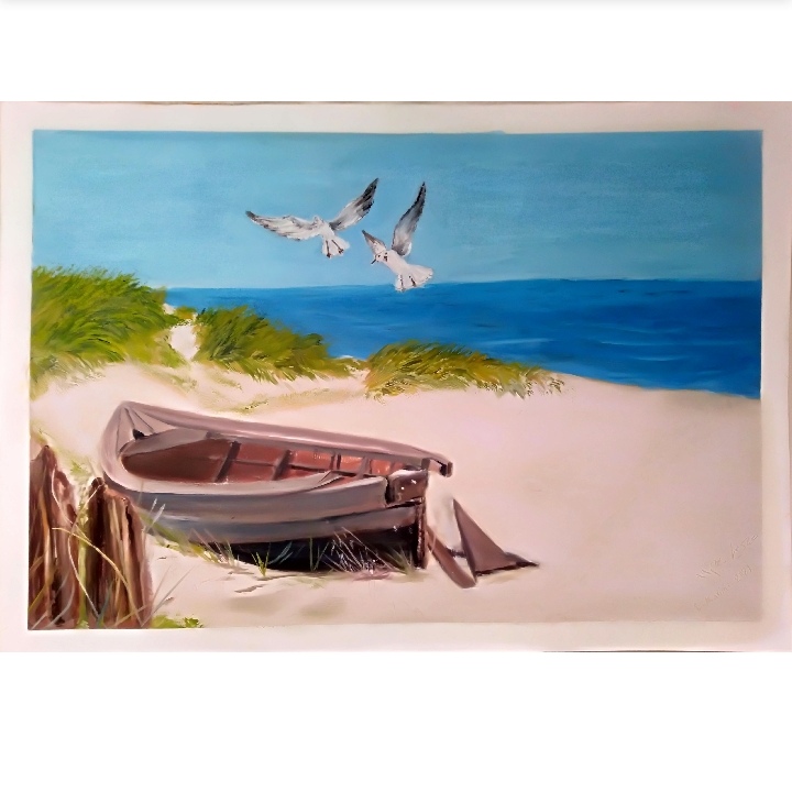 تابلو نقاشی رنگ روغن طرح ازیادرفته کدekt_21